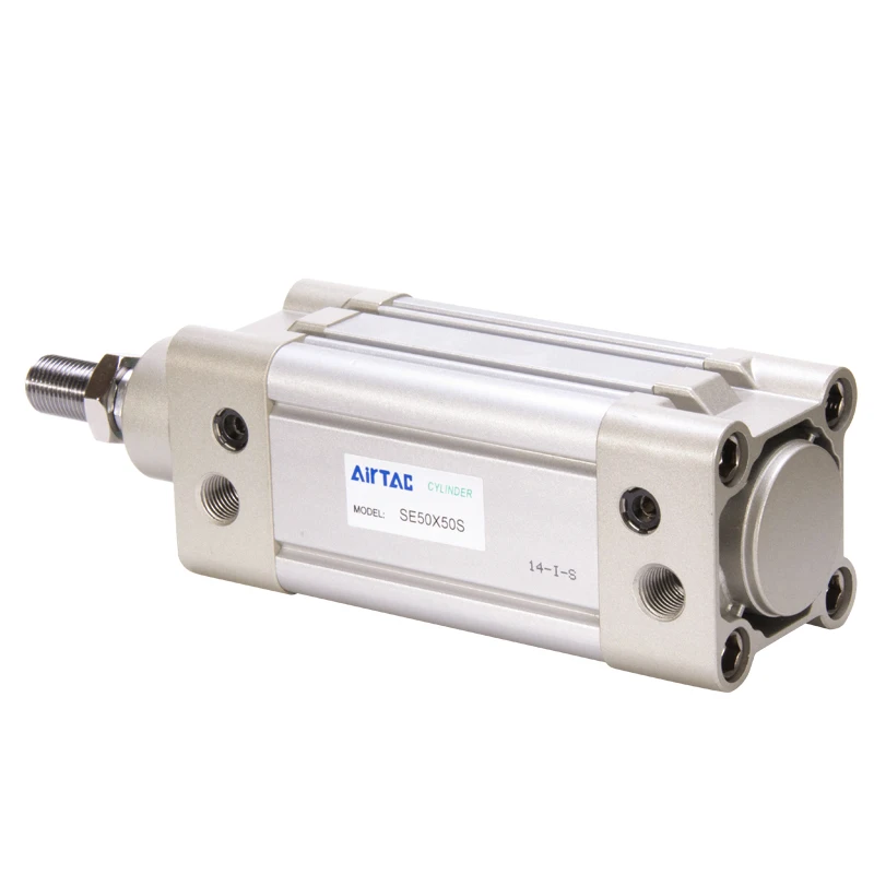 AirTAC Original SE32/40/50/63 Standard Pneumatikzylinder 50/75/100/125/150/200/250/300/400/500/600/800/1000mm Hublänge – Detail 2