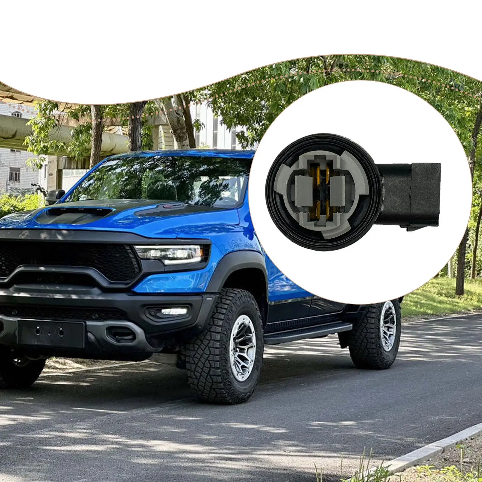 

Розетка заднего указателя поворота 68226719AA для Dodge RAM 3500 2010-2018 гг.