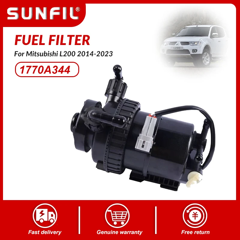 

1770A344 Fuel Filter With Housing For Mitsubishi L200 2014-2023 Triton Strada Pajero Sport Montero