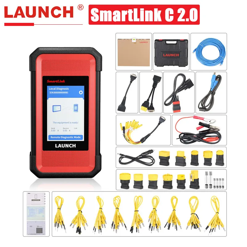 Launch X-431 SmartLink C 2.0 Heavy-duty Truck Module for Commercial Vehicles/ Passenger/ New Energy Cars used with X-431 PRO3S