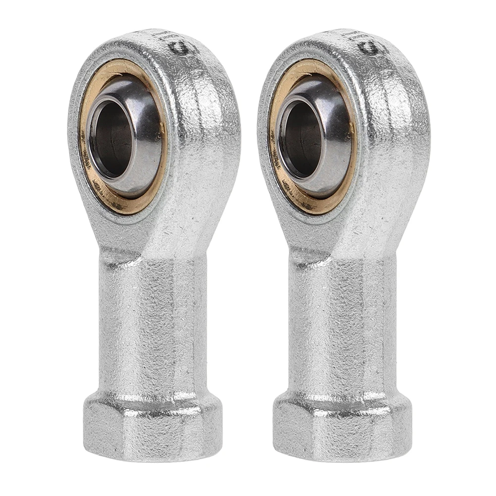 

2pcs Steering Joint Ball Head Screw End Tie Left Thread Bearing Ends Iron Inner Extensions Spherical Rod End Self Lubricated