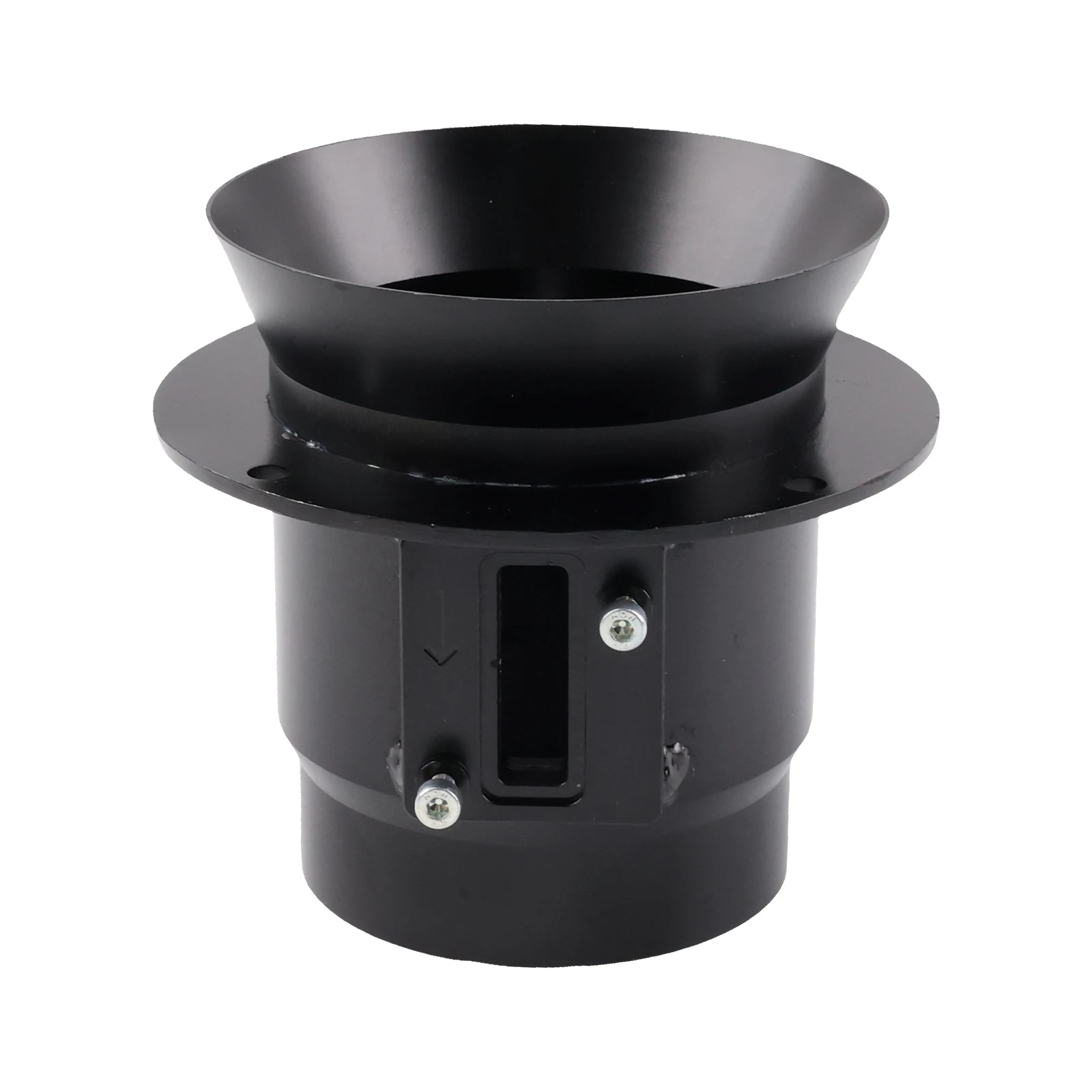 Race MAF Housing Conversion  for 17+ Honda Civic Type-R FK8 Inlet Pipe parts Billet Aluminum HFK8-MAF-3.5-BLK