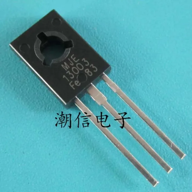 10PCS/LOT NEW ORIGINAL E13003 MJE13003 TO-126 480V 1.25A