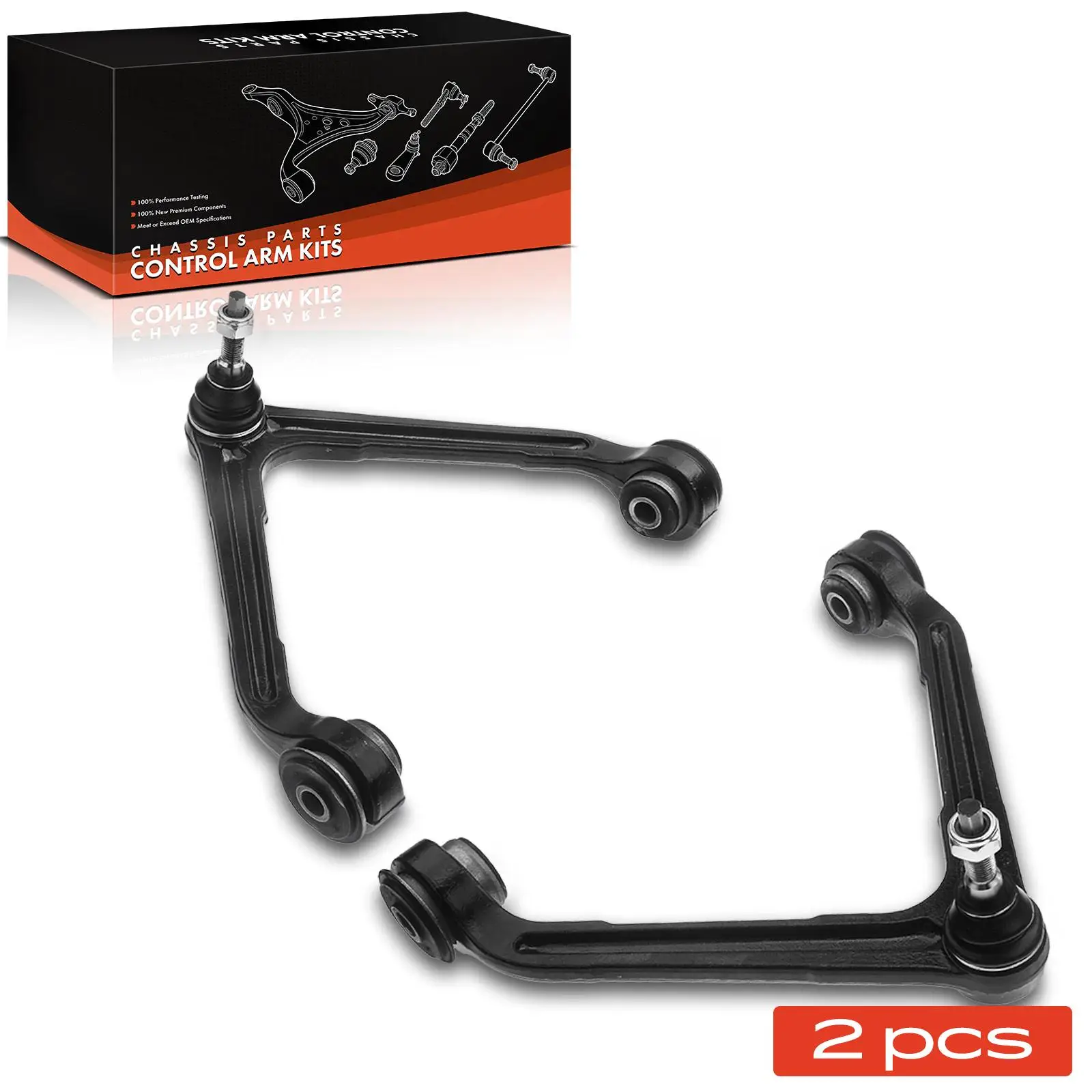Frankberg 2x Stuurarm Vooras Links Boven Rechts voor Chrysler Aspen HG Dodge Durango HB Ram 1500 BE BR 52106577AH