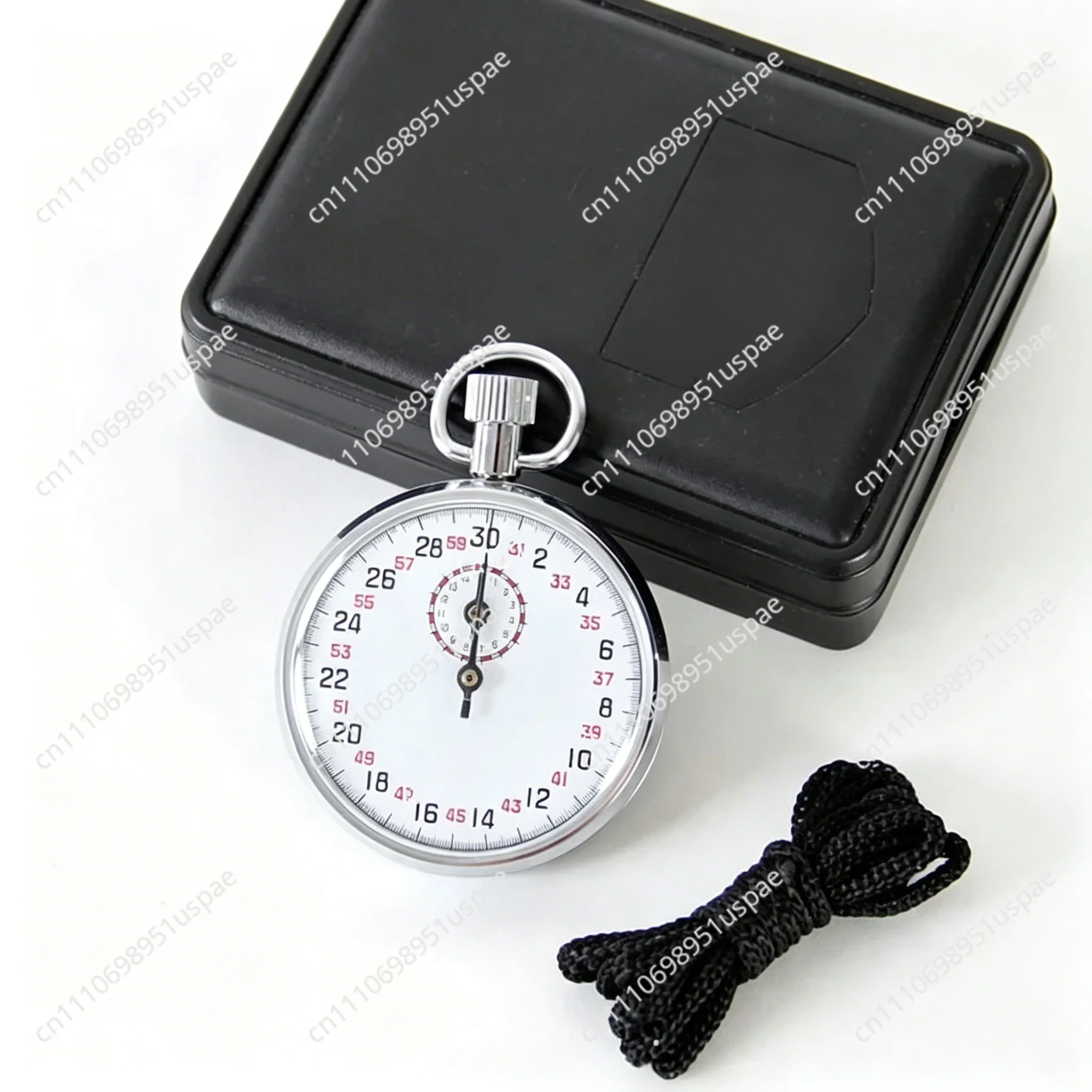 Stainless Steel Mechanical Stopwatch Professional Sports Timing Running Timer Handheld Stopwatch Metal Case