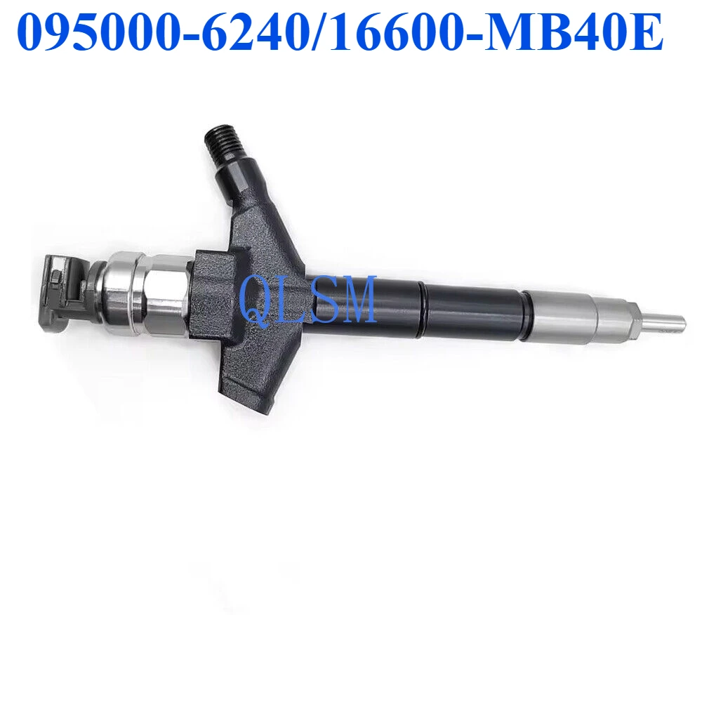 

common rail diesel fuel injector accessory 095000-6240 16600-MB40E for Nissan NP300 CABSTAR