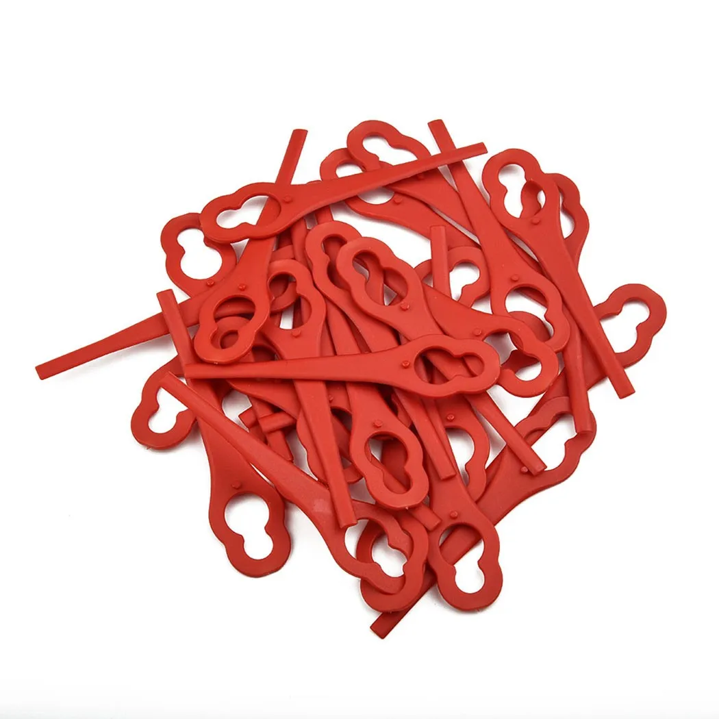 40pc Plastic Blades For Parkside  For PRTA 20-LiA1  IAN 311046 91099406 Trimmer Outdoor Power Equipment String Trimmer Part