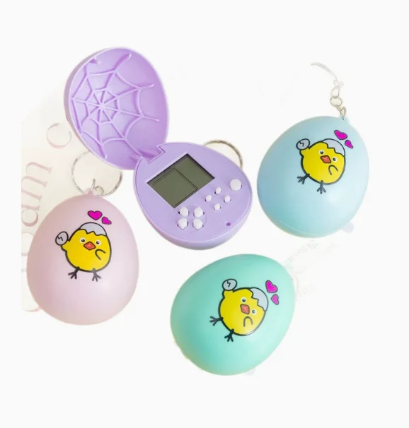 1PC 전자 애완 동물 가상 원래 디지털 동물 장난감 어린이를위한 픽셀 스크린 게임 기계 어린이 장난감