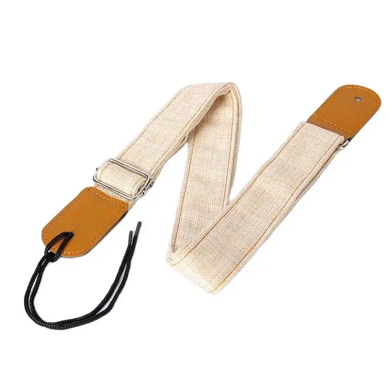 Adjustable Embroidered Cotton Ukulele Soft Strap for Acoustic Electric Wood Classical Guitar Bass Ukulele Belts