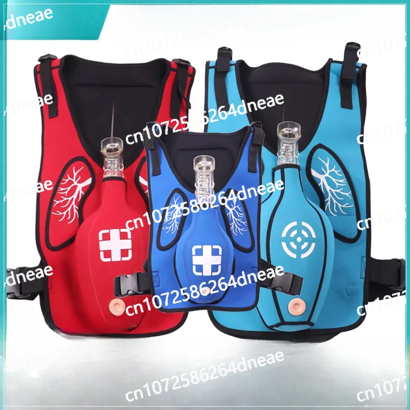 Medical training Heimlich first aid training vest tracheal blockage first aid training vest wearable adult infarction mold