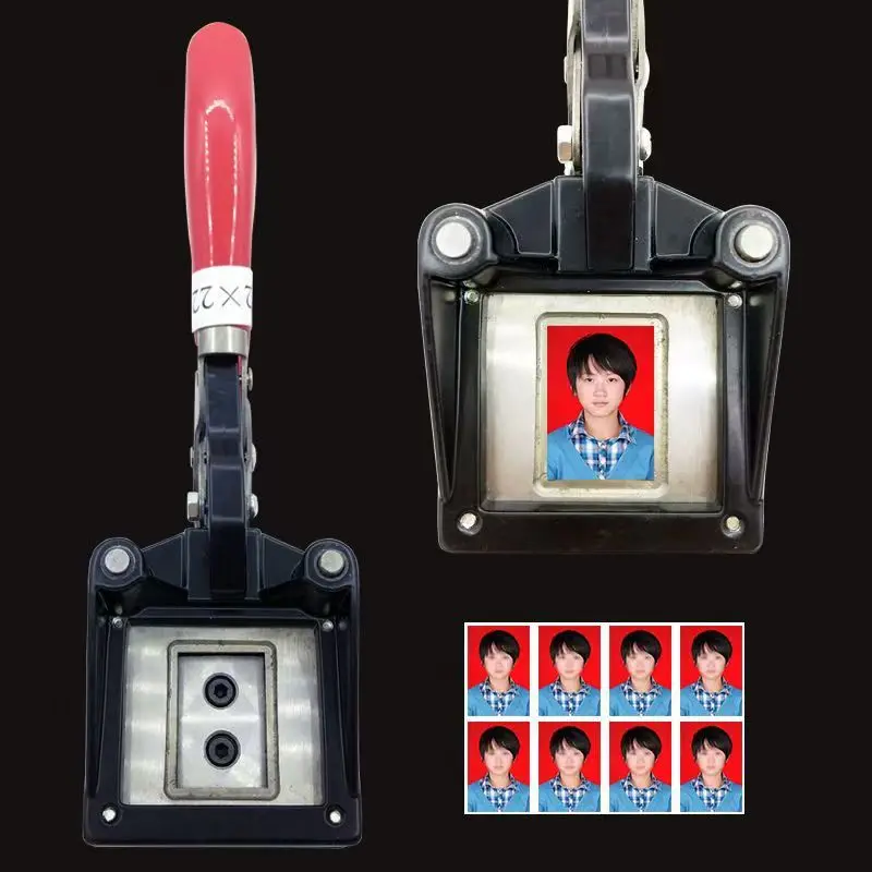 ハンドヘルド式手動ダイカッター-パスポートカッター-紙・グラフィック・写真・idカード用ダイカッターパンチ-25mm-32mm-35mm-37mm-44mm-48mm