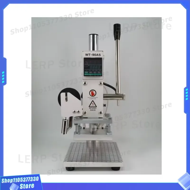 Portable Mini Hot Foil Stamping Machine Adjustable Temperature Control for DIY Leather Craft Card Making Embossing Tool Kit