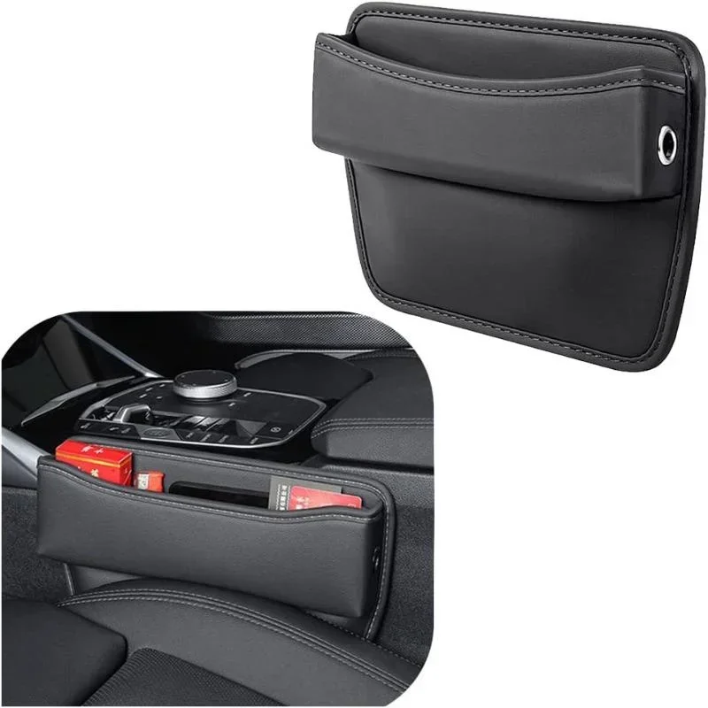 Universal Car Seat Gap Storage Box Auto Console tasca laterale sedile fessure Organizer accessori interni auto accessori para Auto