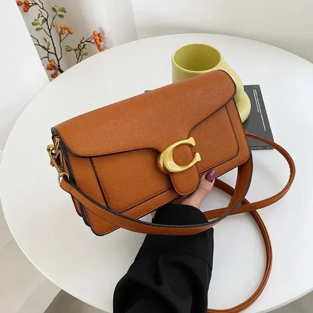 

2025New Women's Small SquareBag Stylish Handbag with Exquisite Craftsmanship for Oblique and Shoulder Carry Versatile and Trendy