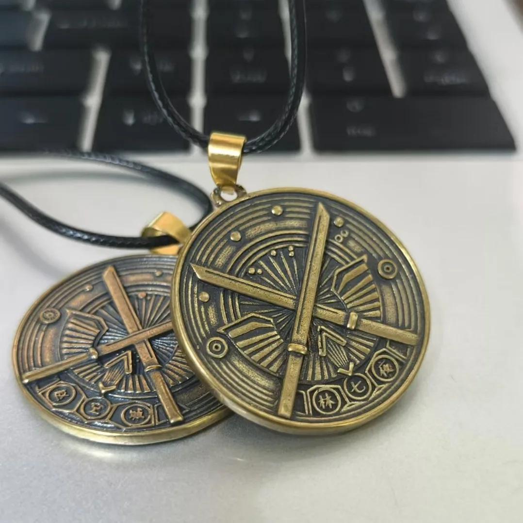 

Cut the Gods, Dust the Gods, Pull the Ring, Coffee and Joint Name Lin Qiye Zhao Kongcheng Necklace for Men and Women
