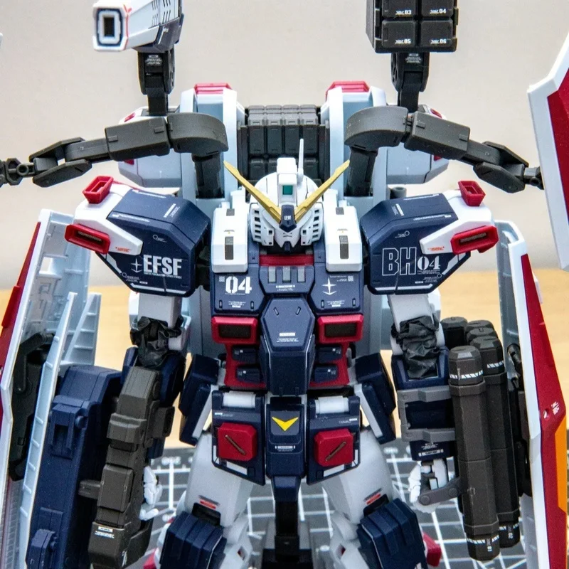 In Stock6654 Full Armor Thunderbolt MB FA-78 MG 1/100 SEED DESTINY DIY Assembly Action Figure Anime Model Toy Gift for Boyfriend