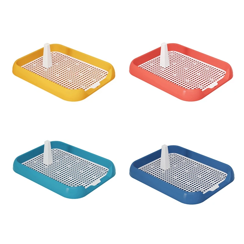 Indoor Dog Potty Tray Mesh Dog Training Toilet Potty Tray Puppy Toilet Anti-Slide Dog Toilets Anti Mesh Training