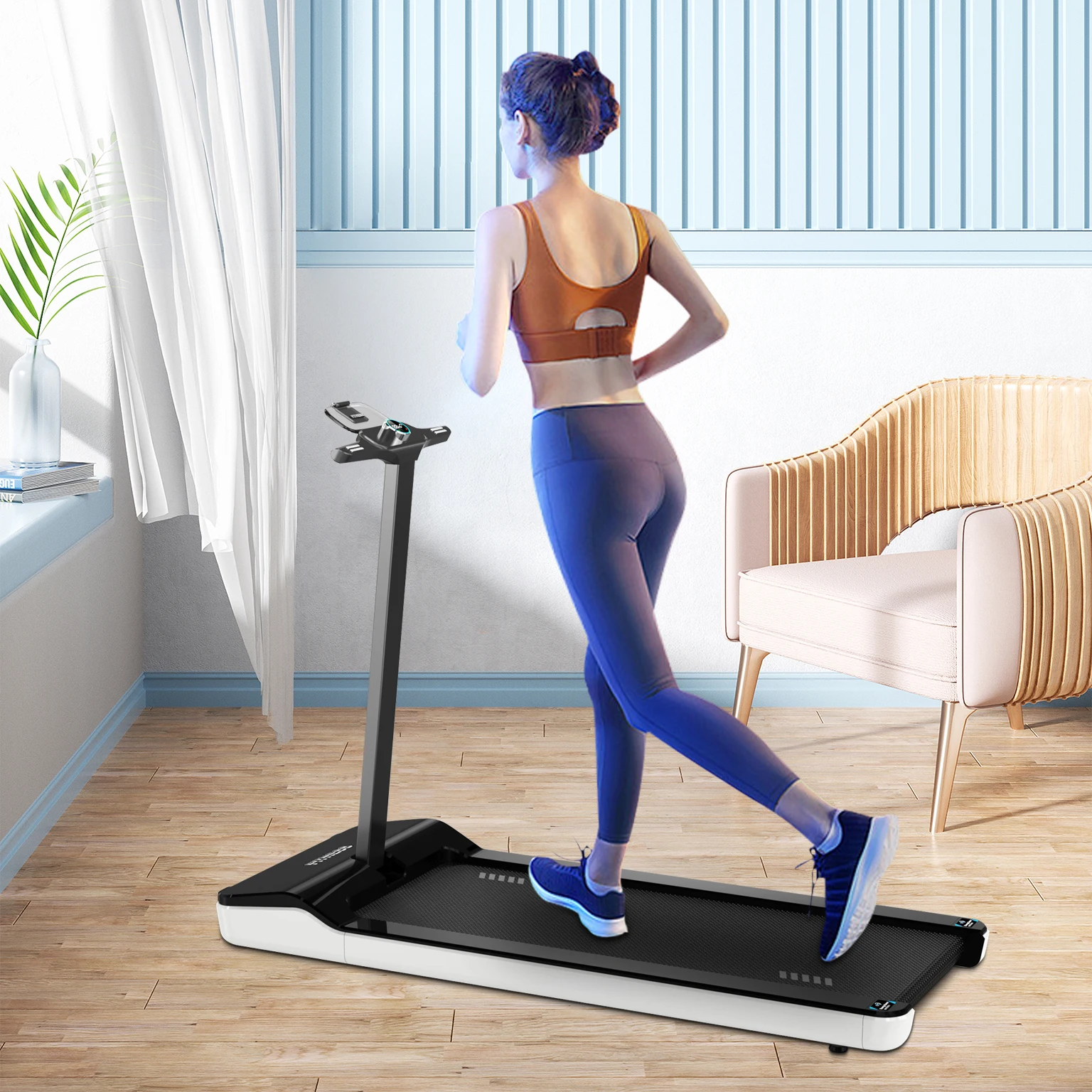 

Professional Under Desk Jogging Running Machine High-Quality Walking Pad with LED Screen