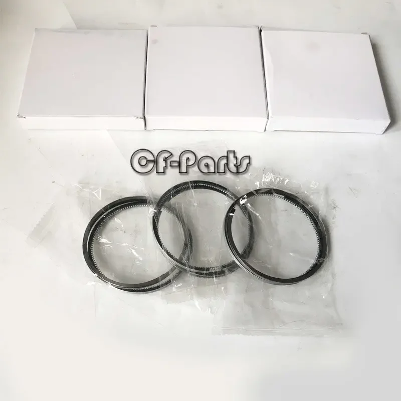 3 Sets D905 Piston Rings STD 72mm for Kubota Tractor Diesel Engine D905