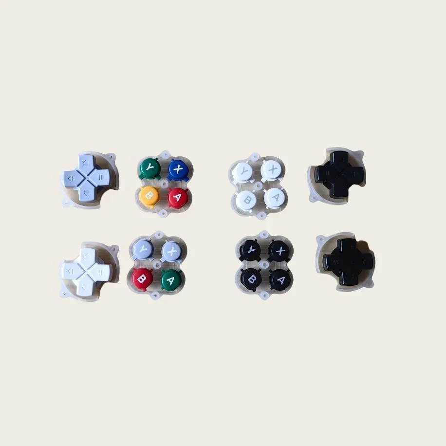 Offical Retroid Pocket 5 Key Button Replace Kit RP5 RPG2 Game Console X A B Y Buttons Joystick Dpad Replacement Accessories