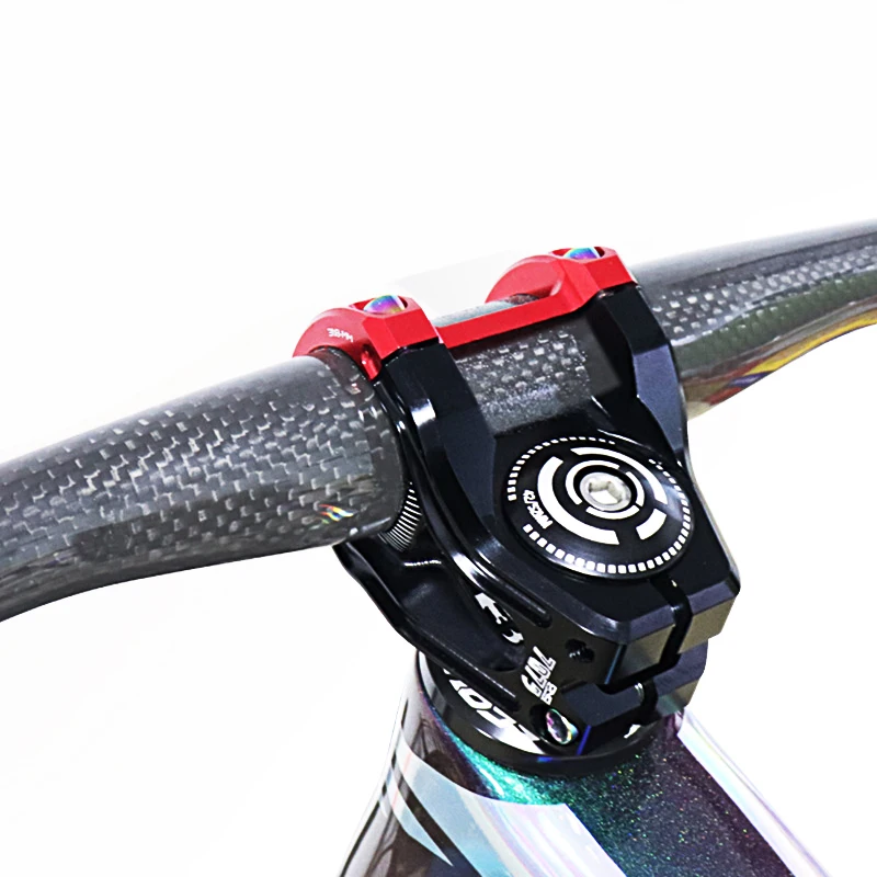 Road Bike Stem Accessories Mountain Bike Short Handlebar Riser Plus or Minus 10 Degrees Off-road Downhill Faucet 28.6*31.8MM