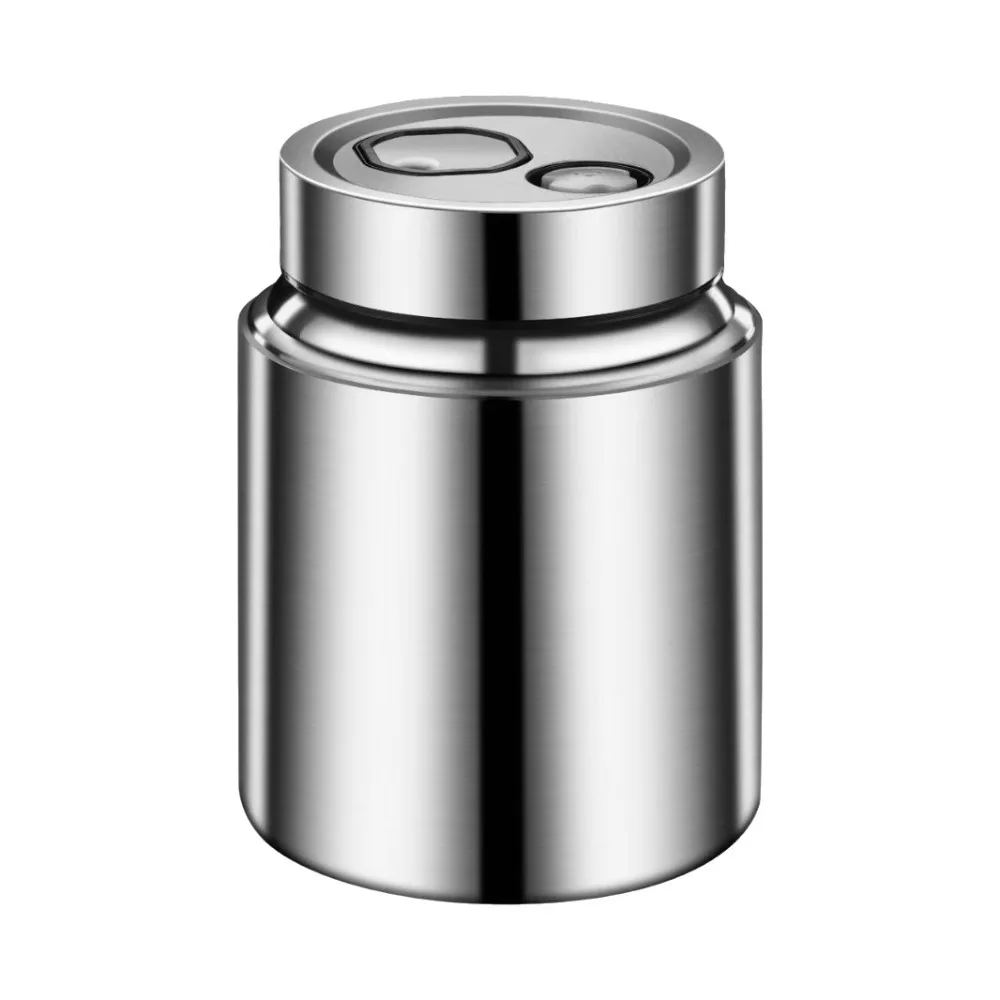 

800/1000/1500/2000ML Stainless Steel Tea Jar Moisture-Proof Food Grade Fresh-Keeping Jar Sealed Design Jar Container Office