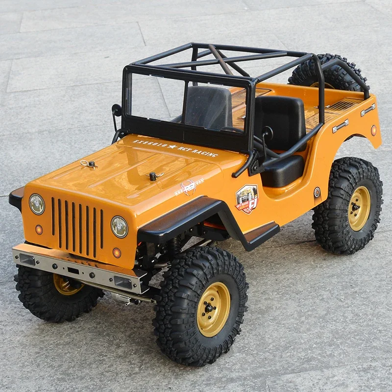 Rgt Ex86010 Cj Version 1:10 Off-road Climbing Vehicle 4wd Electric Remote Control Car Rc Simulation Model Car Outdoor Toy