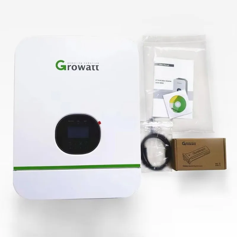 Growatt Spf 3000tl Lvm 24v 48v Battery Use 3000va 3000w Off Grid Solar Inverter