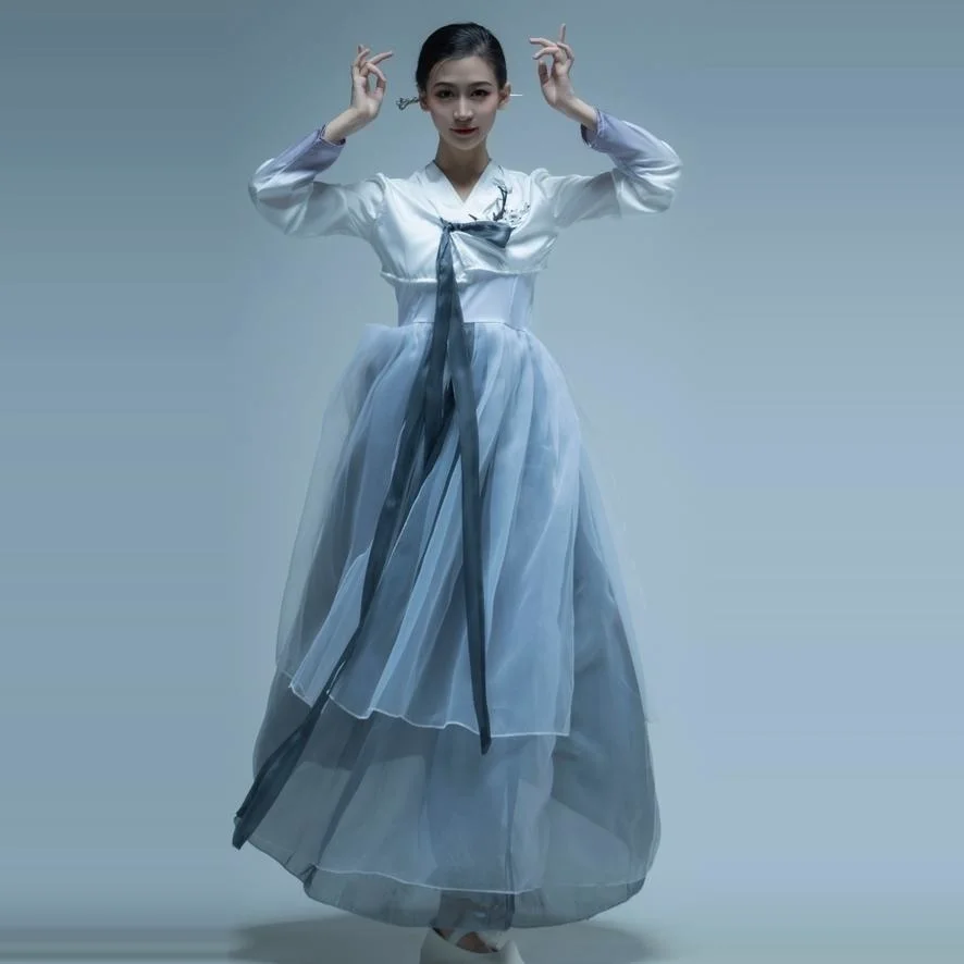 Hanbok Clothes Women Traditional Costume Korean Dress Modernized Improved Korean Court National Dance Cosplay Dresses Hanbok 한복