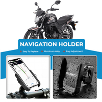 For Honda CBF 125 150 250 1000 CBF600 CBF1000 CBF125 Universal Adjustable Alloy Motorcycle Phone Holder Mount Bracket Stand GPS