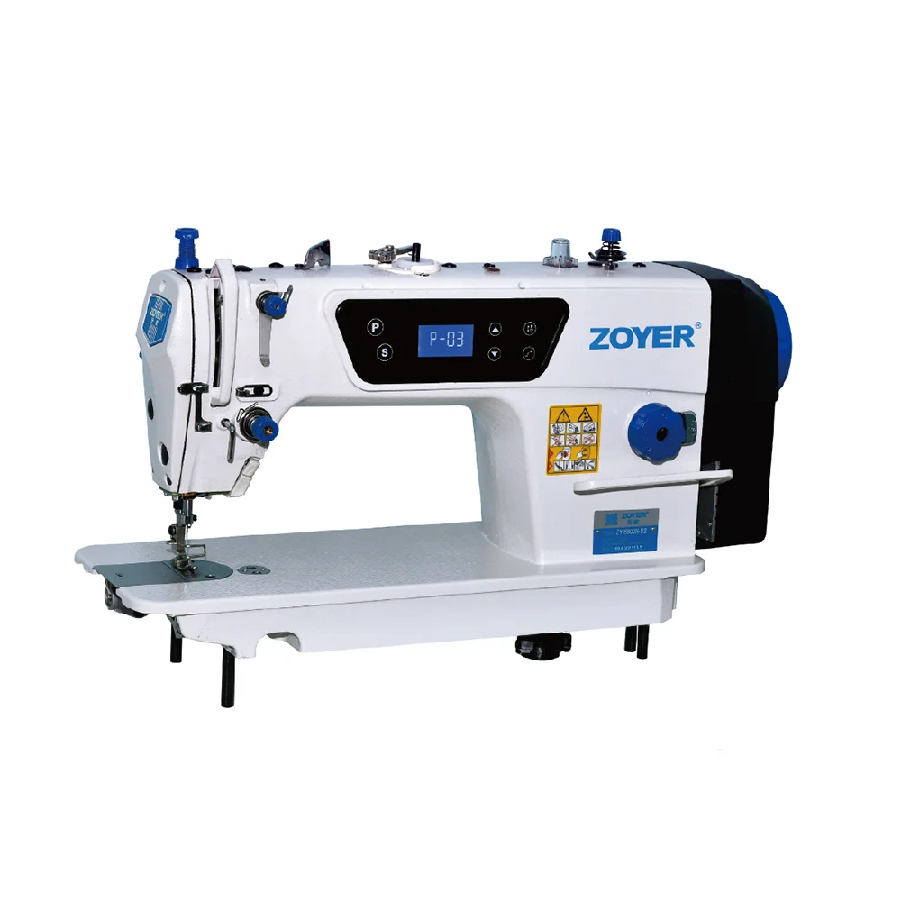 

ZY8800ND Direct Drive High Speed Lockstitch Sewing Machine Automatic Industrial Sewing Machine Tailor Flat Bed Sewing Machine 45