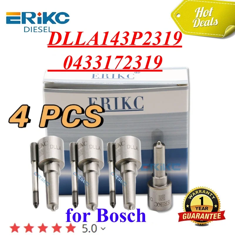 

DLLA143P2319 0433172319 Diesel Injector Nozzles DLLA 143 P 2319 Auto Spray Parts 0 433 172 319 for Bosch 0445120329
