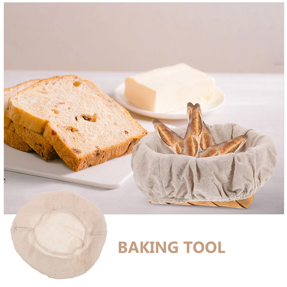 4 Pcs Fermentation Basket Cloth Cover Bread Covers Dough Proofing Bowl Sourdough Starters Jar Rising