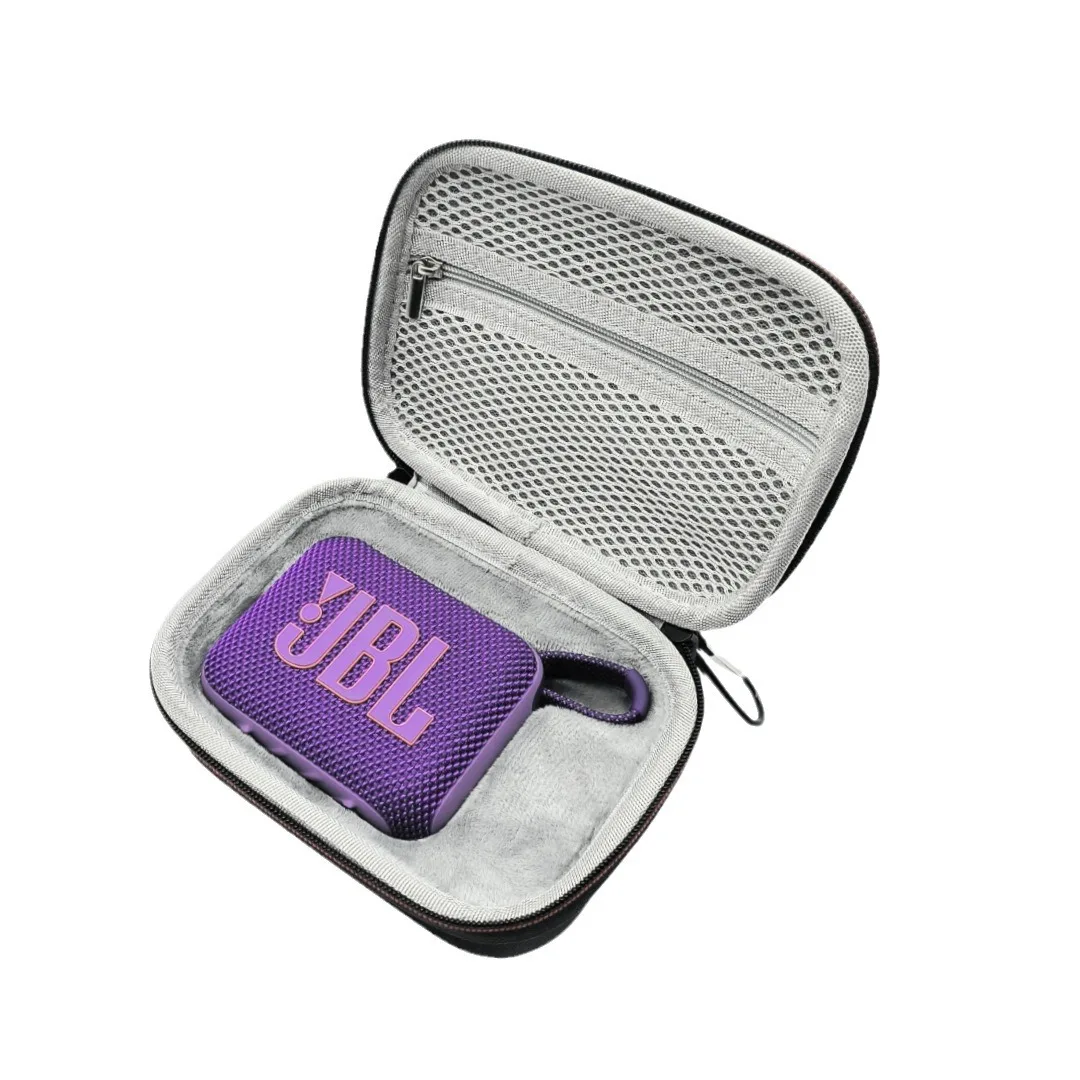 for JBL Go4 Speaker Bag Shockproof Anti-scratch Travel Protective Bag Hard Carry Case