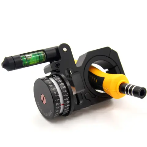 버블 레벨 스피릿 각도 정밀 각도 표시기 각도 표시기(ADI/ACI) 25.4/30mm 소총 스코프 링에 적합