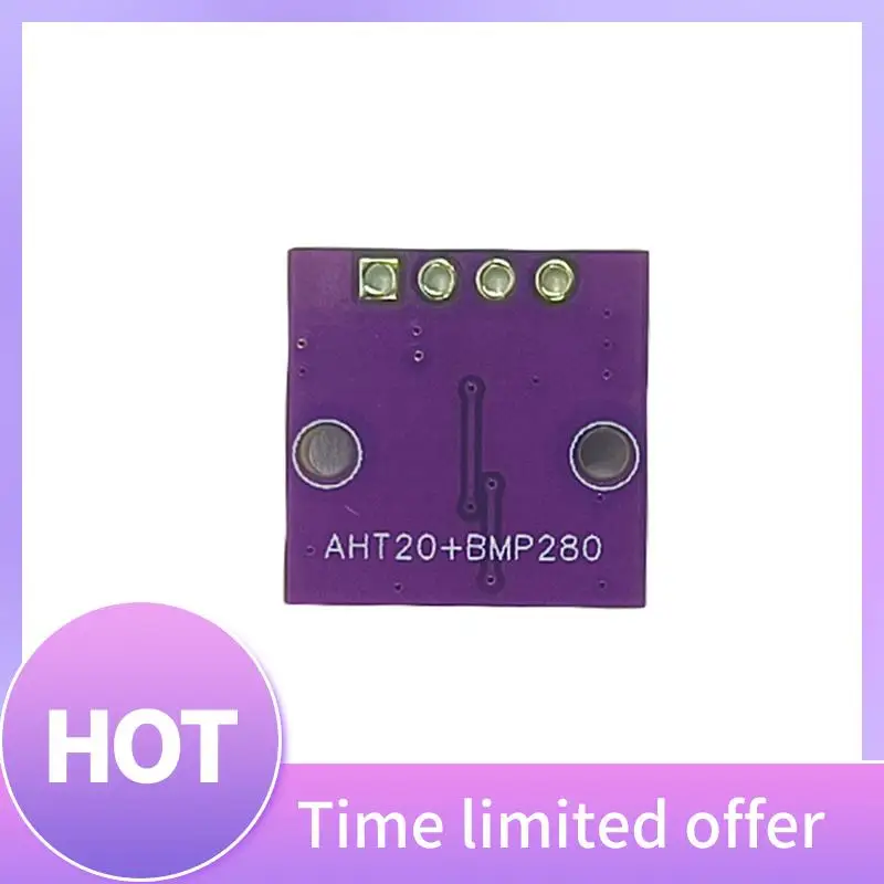 B68A AHT20+BMP280 Temperature Humidity Air Pressure Module High-Precision Digital Temperature Humidity Air Pressure Sensor Durab