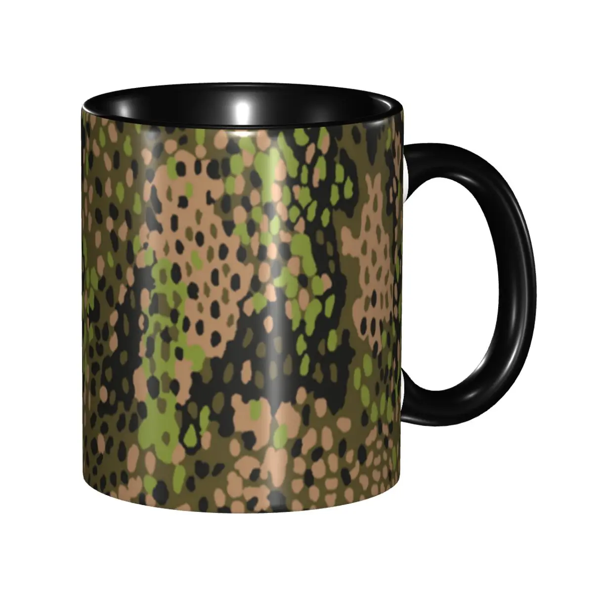 

WW2 Camo Mugs Custom Germany Arm Camouflage Coffee Ceramic Mug Cup Creative Present