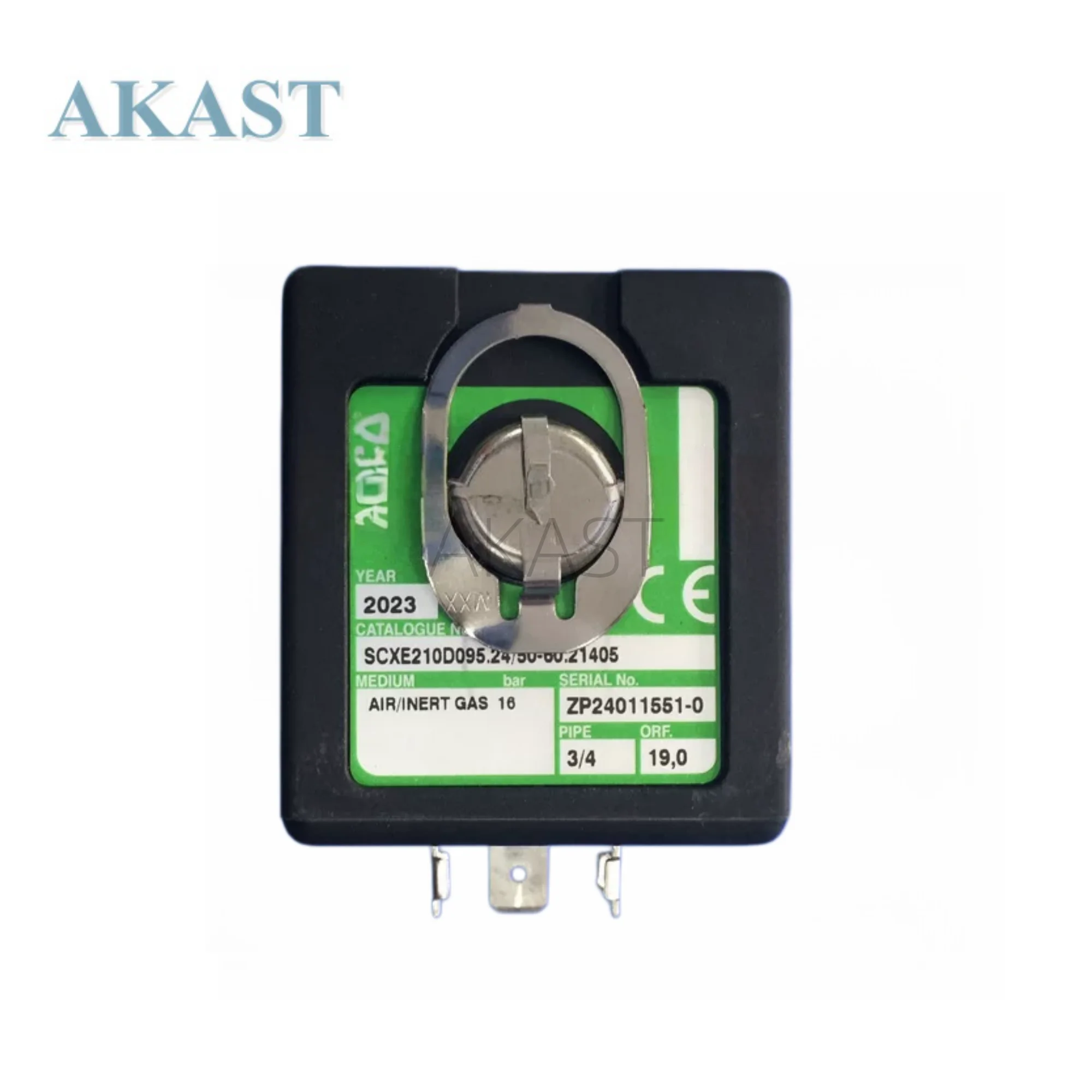 

SCXE210D095 1089064103 Original ASCO Solenoid Valve G3/4" 24V 50Hz Pilot Operated Fluid Control