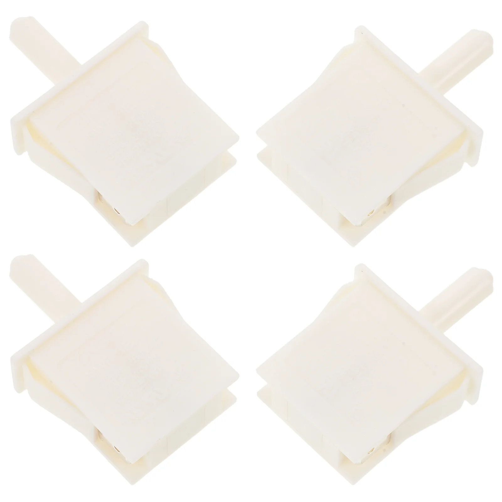 

4Pcs Button Normally Closed Door Light Switch for Refrigerator Oven Microwave Cabinet Replacement Fridge Door Light Control