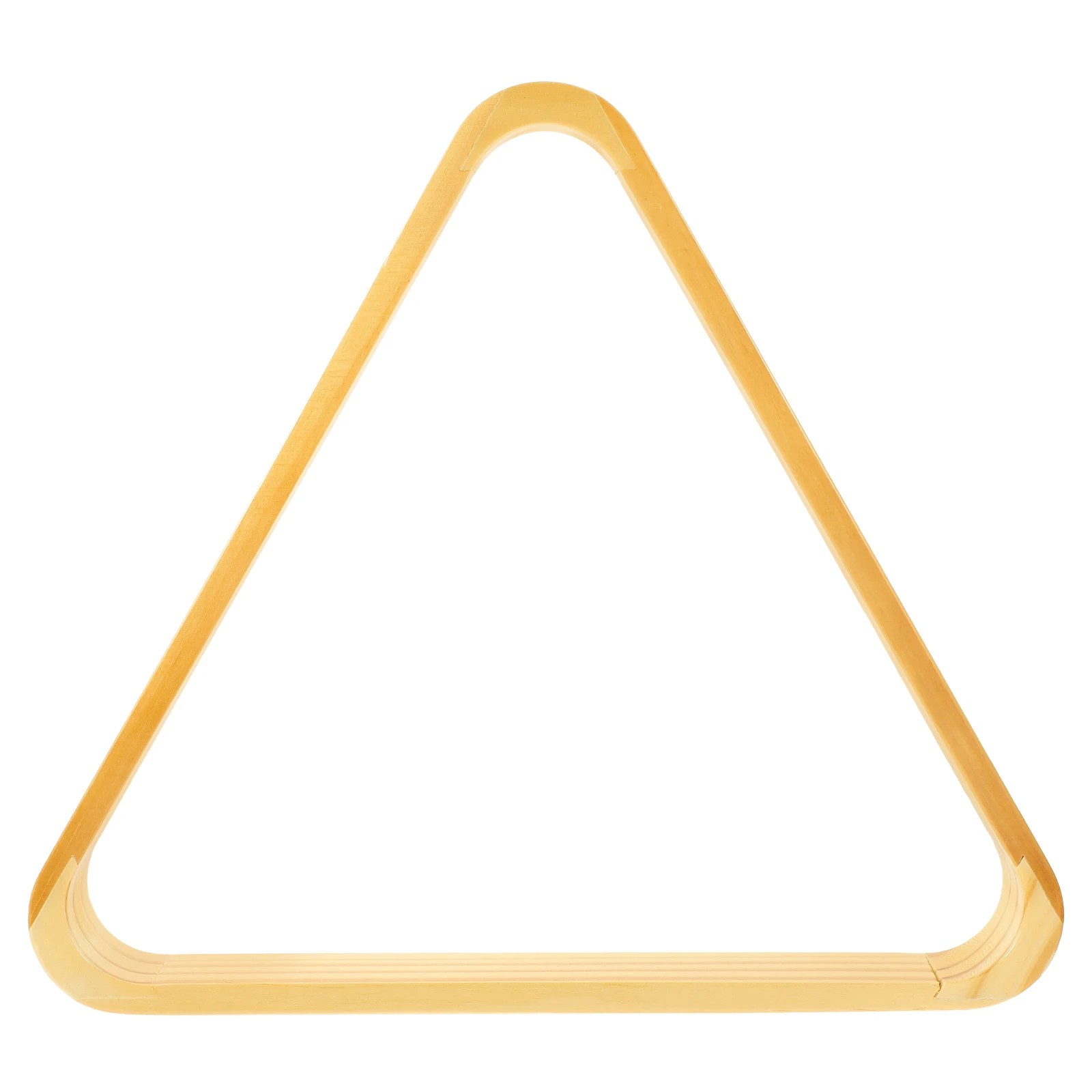 

Billiard Rack Triangle Frame Pool Table Balls Organizer Durable Wood Material Game Room Pub Accessories Retro Style Triangle
