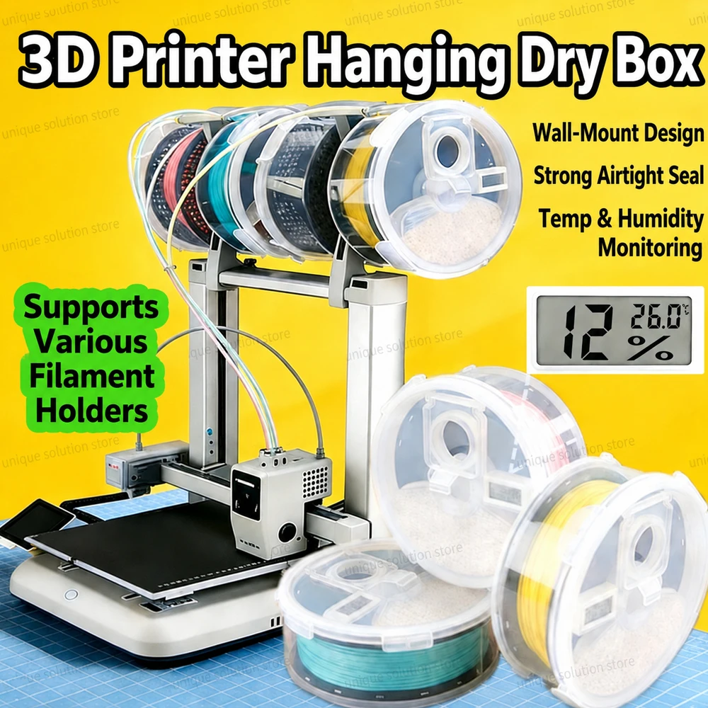 3D Printer Stand - Коробка для сушки филамента 3D-принтера, настенная,