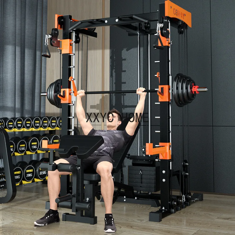 gantry fitness home strength comprehensive training equipment frame squat bench press combination