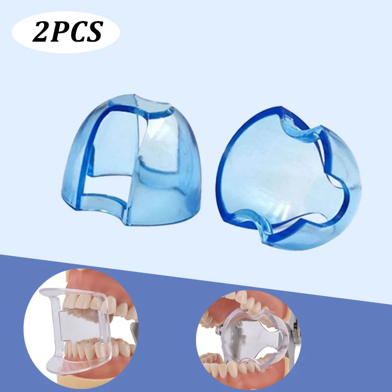 

2Pcs Dental Intraoral Cheek Retractor Lip Mouth Opener Tooth Whitening for Anterior Posterior Teeth Autoclaved Dental Tools