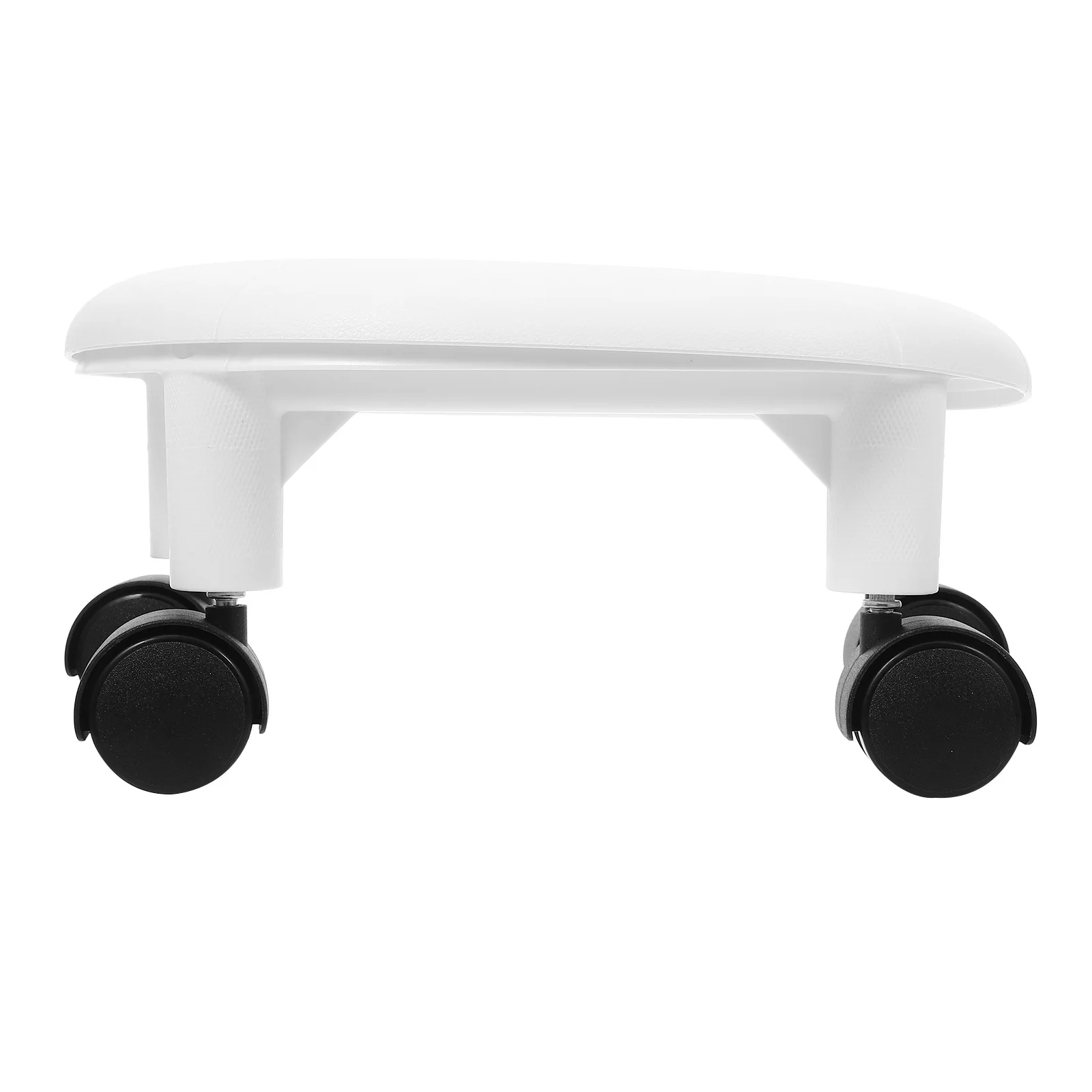 

Swivel Footstool Easy Assemble Rolling Stool Silent Wheels 360 Degree Rotation Home Office Use Step Stools Low Stool