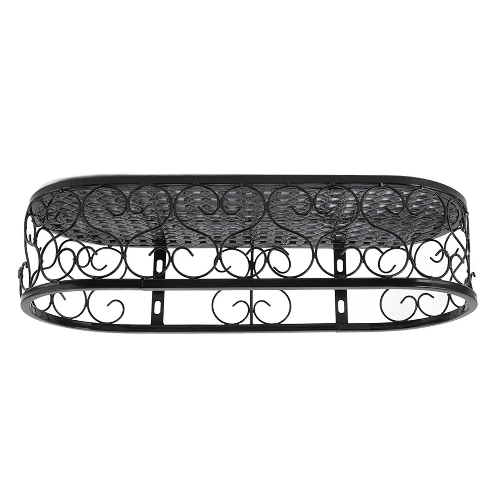 Metal Flowerpot Rack Organizer for Balcony Garden Decor