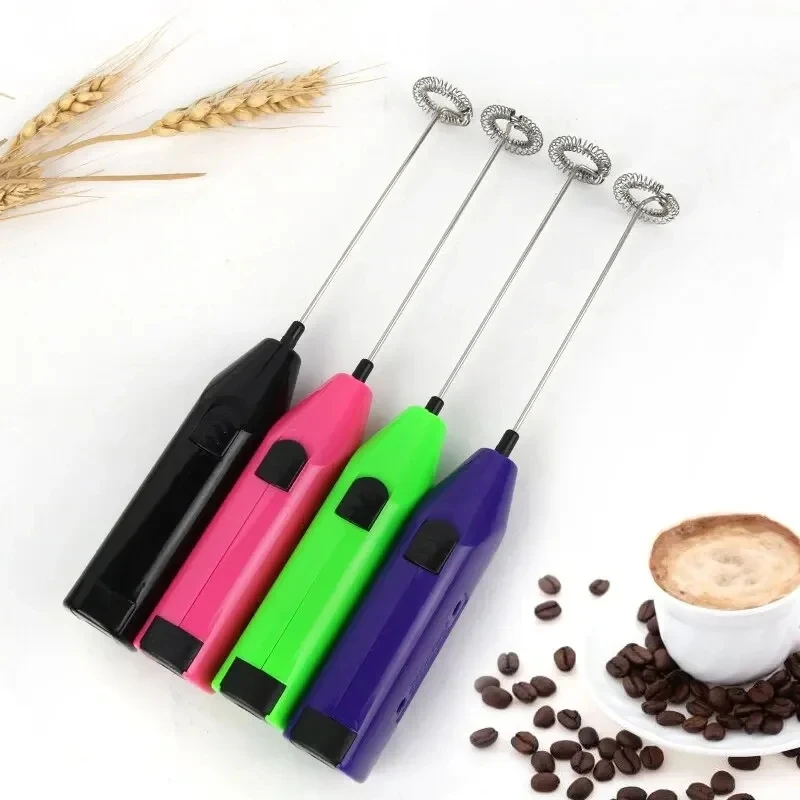 Electric Milk Frother Handheld Egg Beater Foamer Coffee Maker Electric Blender Mixer Mini Portable Blender Kitchen Tools