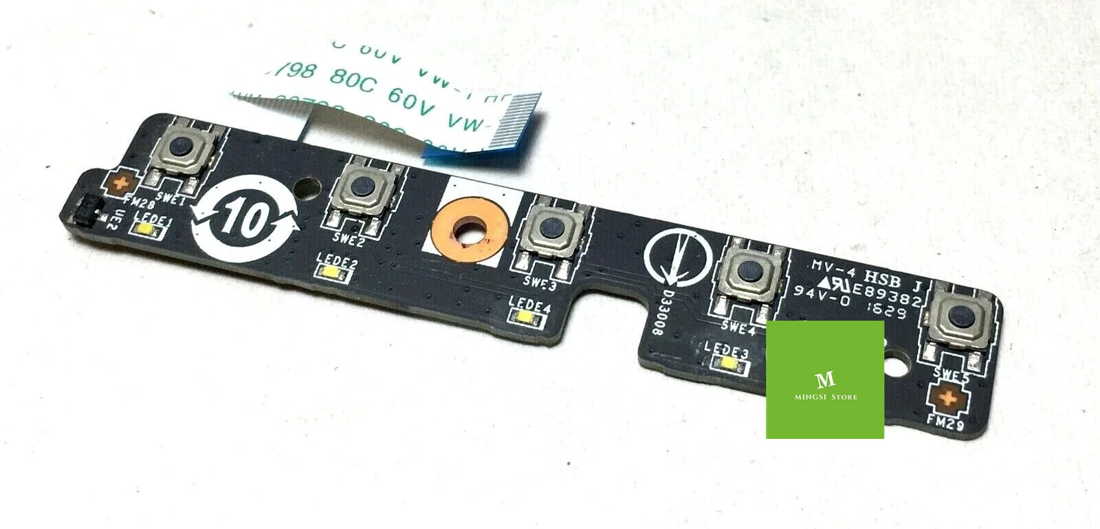 GENUINE FOR MSI GT72VR 6RE GT72 DOMINATOR PRO MEDIA POWER BUTTON BOARD MS-1785E MS-1781E