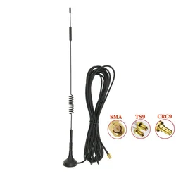 Cable de extensión de interfaz 3m, enrutador inalámbrico, máquina expendedora no tripulada, ventosa pequeña magnética, 4G antena SMA/TS9/CRC9