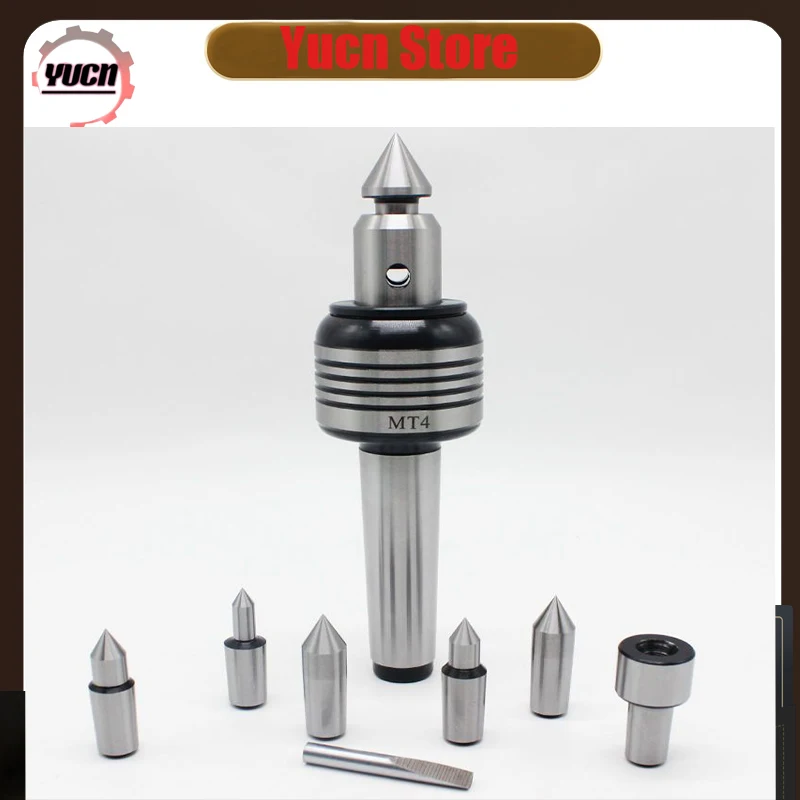 

Woodworking Interchangeable Live Center MT2 MT3 MT4 Morse Taper Shank Interchangeable CenterWood Lathe Tool Insert type center