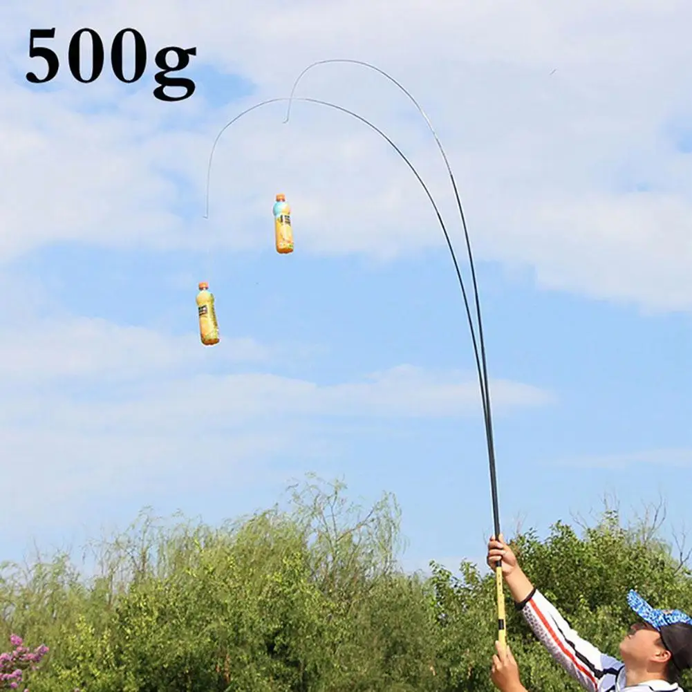 1.5m-6.3m 28MH Portable Mini Telescopic Fishing Rod Ergonomic Design Carbon Fiber Fishing Pole Fishing Gear Tackle Accessories